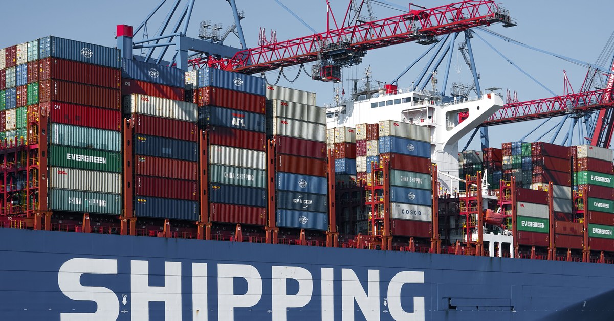 ship with containers